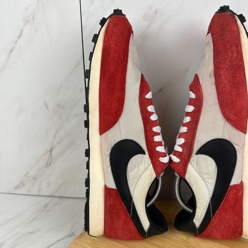 Nike Daybreak Mens Size 12 Pure Platinum Red Black Running Shoes DB4635-001 - Picture 5 of 12
